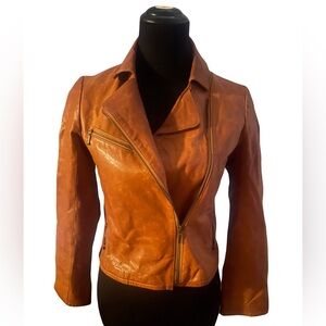 Fossil leather jacket